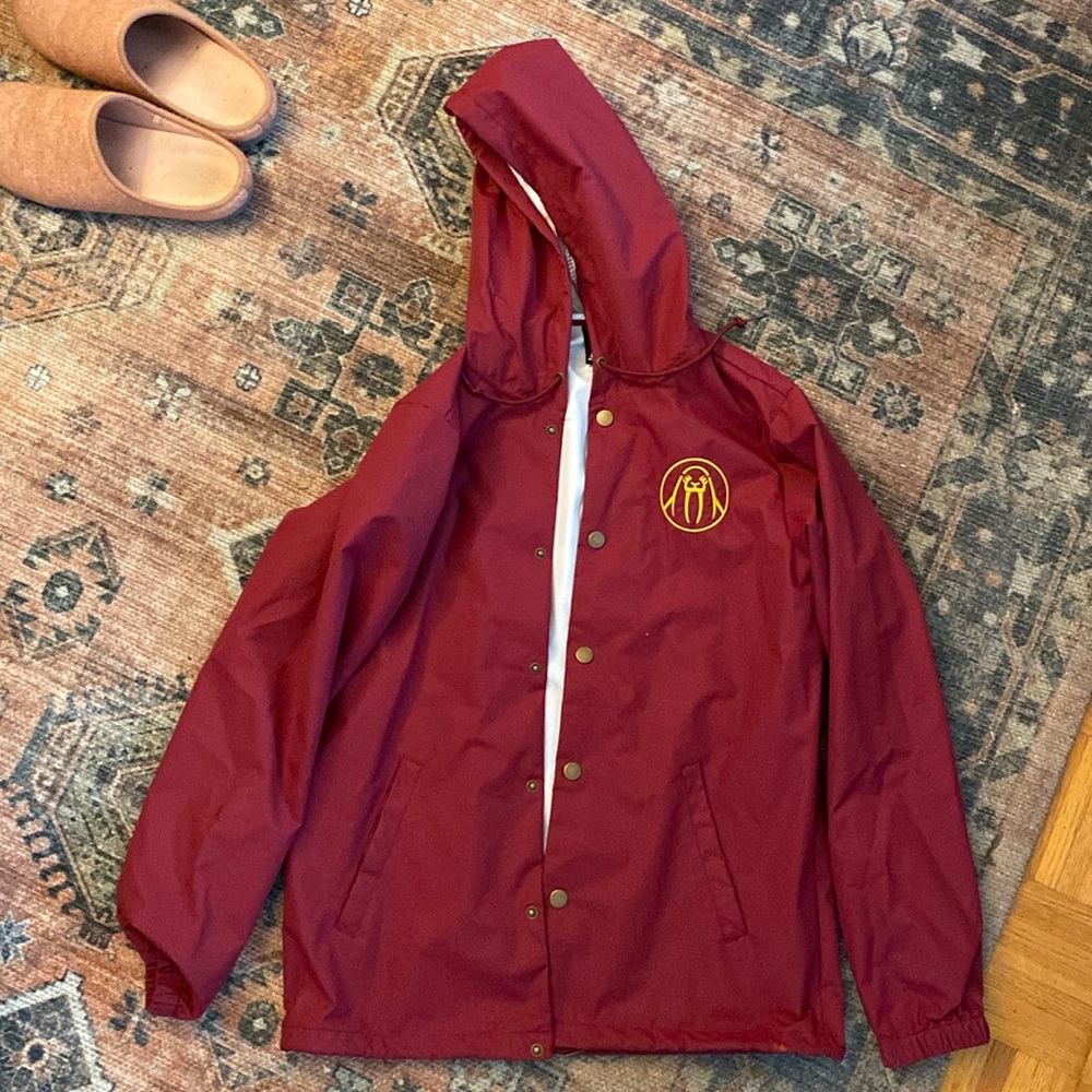 Upper Playground Splash Brothers Jacket in Cardinal